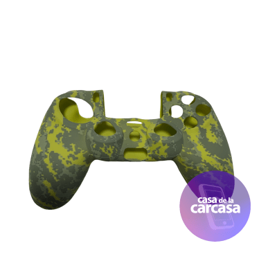 Funda Silicona PS4 Militar Verde1