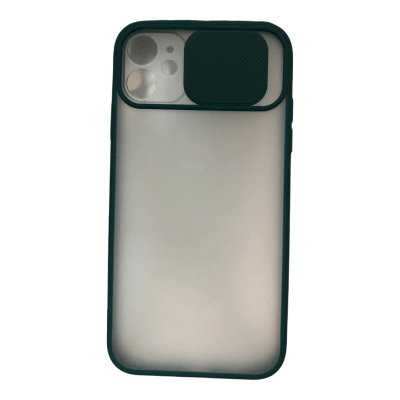 Carcasa Protección Cámara Bordes Verde iPhone 111