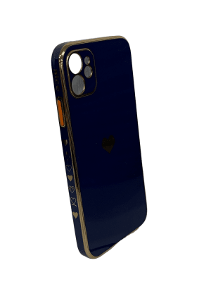 Carcasa 11 corazones azul1