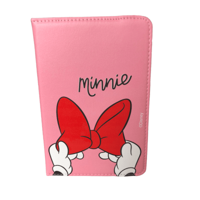 Estuche Tablet Minnie Moño Rosado 7/8
