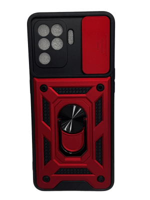 Carcasa OPPO Reno 5 lite robotica rojo1
