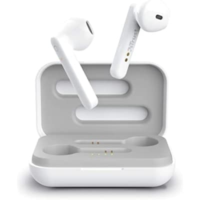 Audífono Bluetooth Trust Primo Touch Blanco3