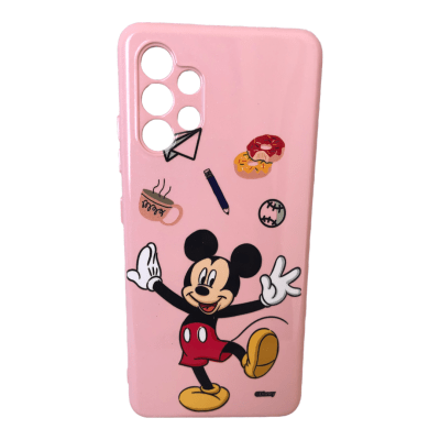 Carcasa A32 4G Disney Mickey Rosa1