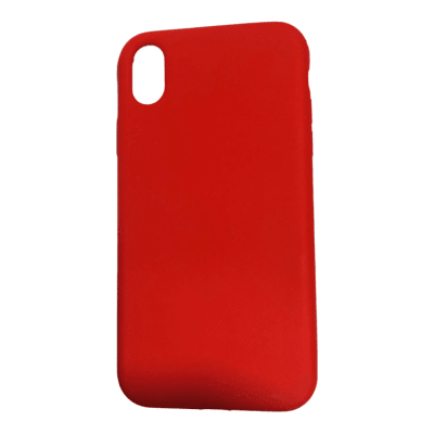 Carcasa Silicona Rojo iPhone XR1