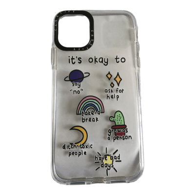 Carcasa iPhone 11 Transparente Diseño Ok1