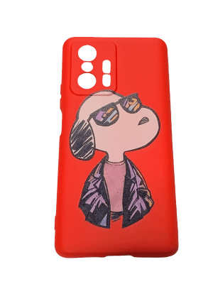 Carcasa Mi 11T Snoopy Gafas Rojas1