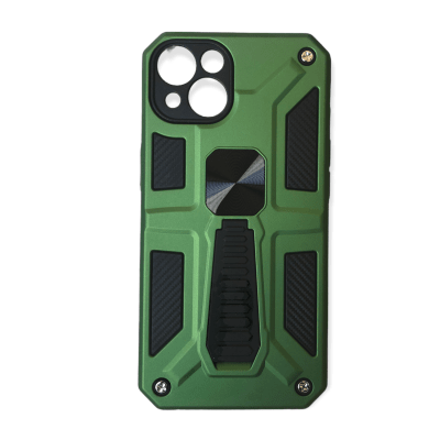 Carcasa iPhone 13 Armor Soporte Verde2
