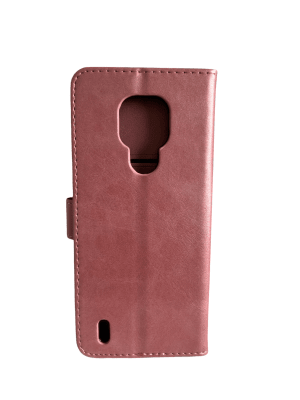 Flip Cover Rosa Platinado Moto E7