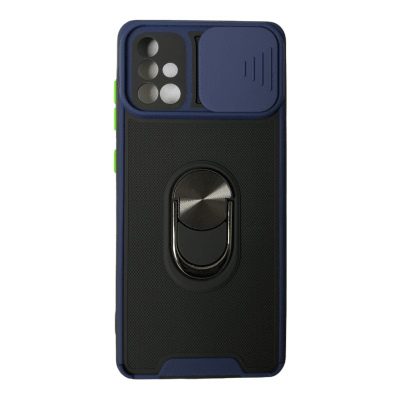 Carcasa A71 Camara Corrediza Azul1