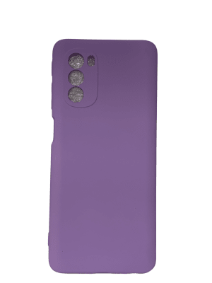 Carcasa Silicona Morada Motorola G511