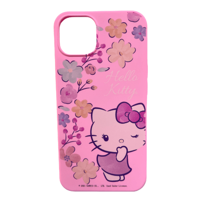 Carcasa iPhone 13 Hello Kitty Rosado1