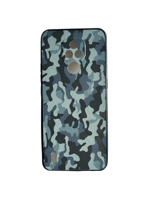 Carcasa Diseño Militar Azul MOTO E71