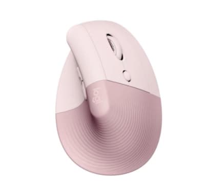 LOGITECH MOUSE INALAMBRICO BT ERGONOMICO LIFT ROSA1