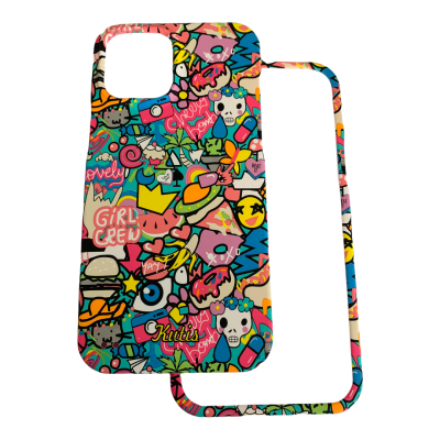 Carcasa Kutis 360° iPhone 12 Pro Max Diseño Cherry