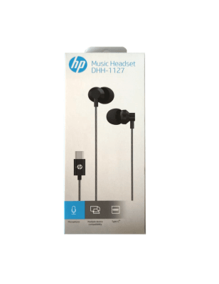 Audífonos DHH-1127 Tipo C Negro HP Music Headset2