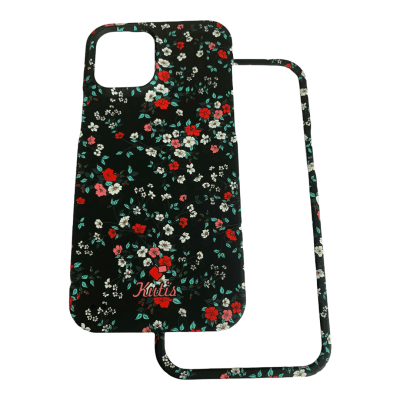 Carcasa Kutis 360° iPhone 12 Pro Max Diseño Florcitas1