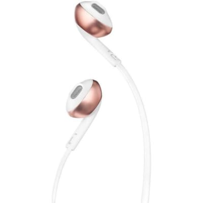 JBL Audifono Tune 205 BT Bluetooth Blanco/Rosa1
