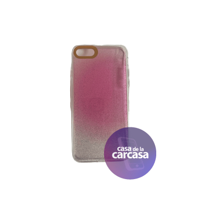 Carcasa Tornasol Brillo Rosado iPhone 7/8/SE1