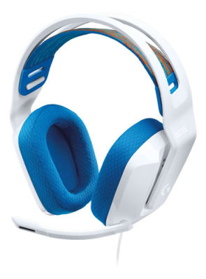 G335 Blanco/Azul Logitech 3.5mm