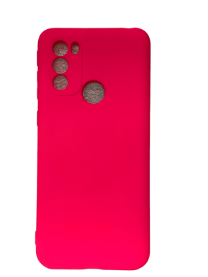 Carcasa Silicona Rosada Motorola G31