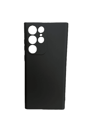 CARCASA SILICONA S22 ULTRA NEGRO1