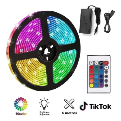 Huincha Luces led Ultra RGB control remoto3