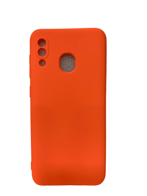 Carcasa Silicona Naranja A20/A301