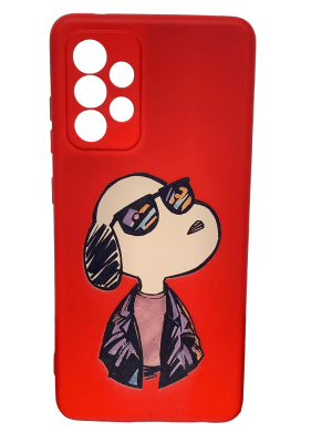 Carcasa Snoopy Gafas Roja A52/A52s1