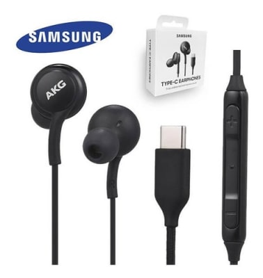 Audifono Samsung Earphones Type C AKG Negro