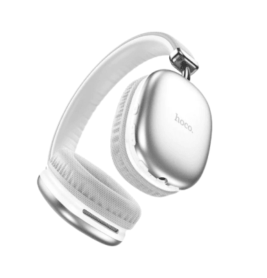 Audífono Hoco W35 Plateado1