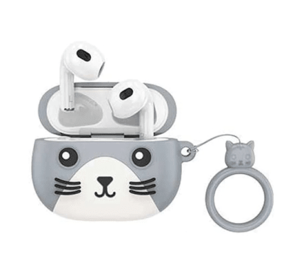 Audífono Hoco Gato Gris EW461