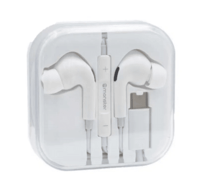 Audifono Tipo C Monster Blanco C21WT1