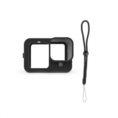 CARCASA SILICONA + LAMINA VIDRIO GOPRO HERO91