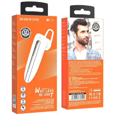 Manos Libre C33 Borofone Blanco1