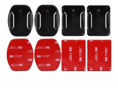 MONTURAS ADHESIVAS CURVAS Y PLANAS GOPRO1