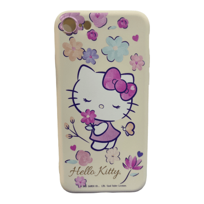 Carcasa iPhone 7/8 Hello Kitty Amarillo1