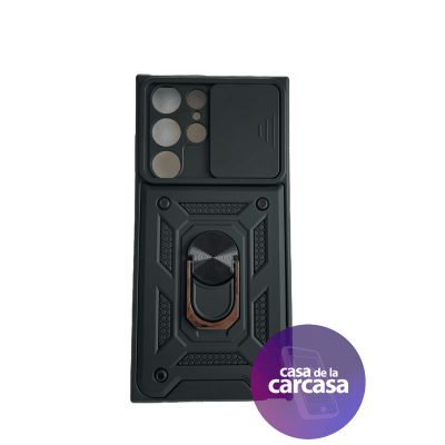 Carcasa Armor con Soporte Negro S22 Ultra1