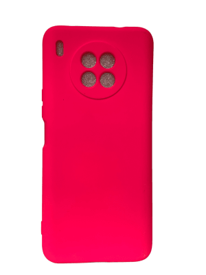 CARCASA NOVA 8I SILICONA ROSADO