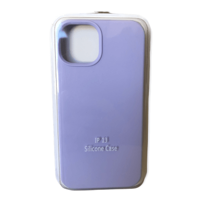 Carcasa iPhone 13 Silicona Color Morado1