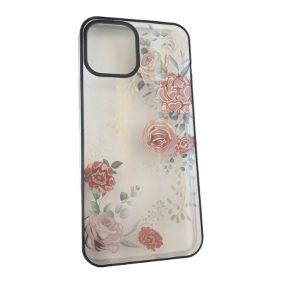 Carcasa iPhone 12 Pro Max Transparente Diseño Flor31