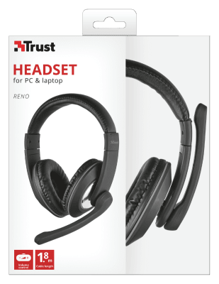 Trust Audífono con Micrófono RENO1
