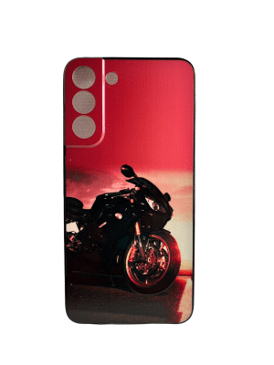 Carcasa Diseño Moto Rojo S22 PLUS1