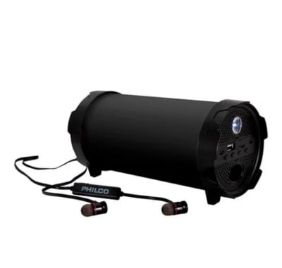 Bazooka con Audífono BT NEGRA Philco PX56N2