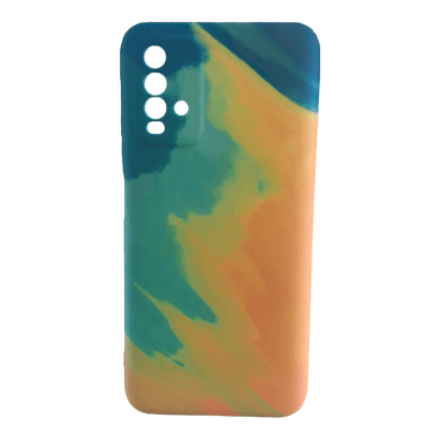 Carcasa Redmi 9T Pintura Colores Amarillo1