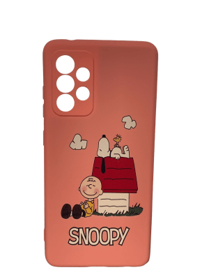 Carcasa Snoopy Rosada A52/A52s1
