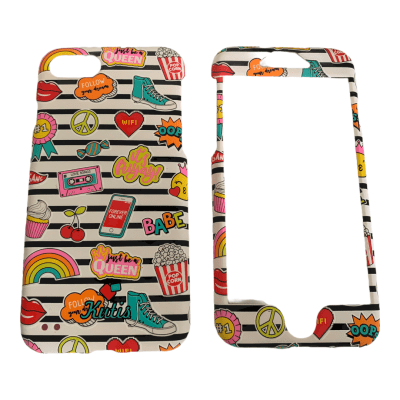 Carcasa Kutis 360° iPhone 7/8/SE 2020 Diseño Rayas1