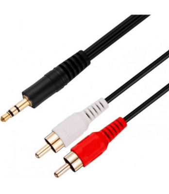 BIRLINK CABLE AUDIO 3.5 MM A 2 RCA 1