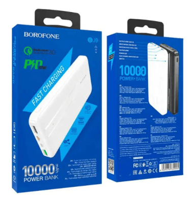 Power Bank Borofone BJ9 10000 mAh Blanco1