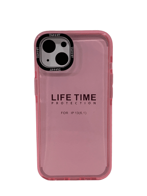 Carcasa iPhone 13 fluor rosado1