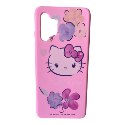 Carcasa A32 4G Hello Kitty Rosado1